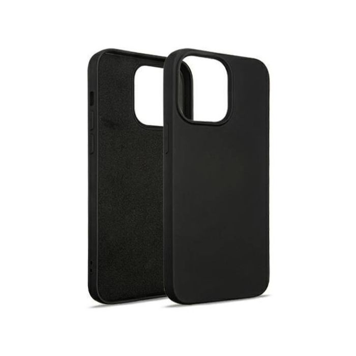 Obal Silicone TPU Apple iPhone 15 Pro Max čierny