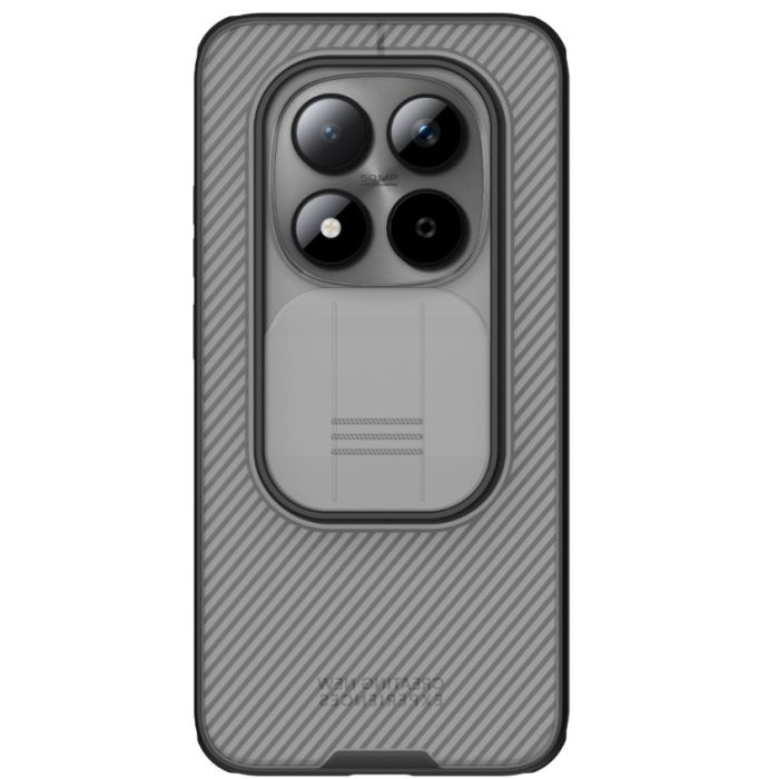 Obal Nillkin CamShield PRO Xiaomi Redmi Note 15 Pro 5G transparentno čierny