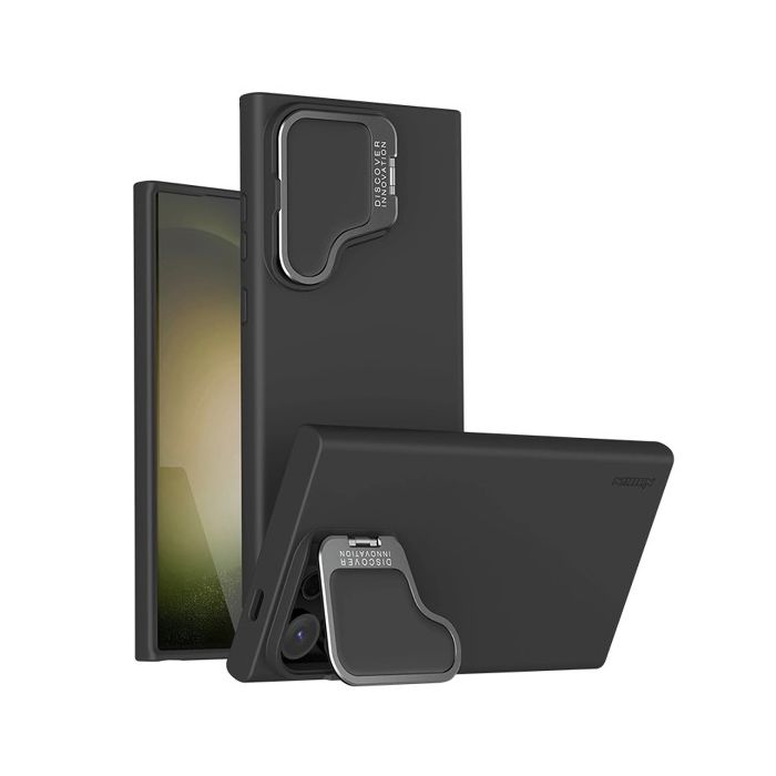 Obal Nillkin CamShield Silky Prop Silicone Samsung Galaxy S24 Ultra 5G S928 čierny