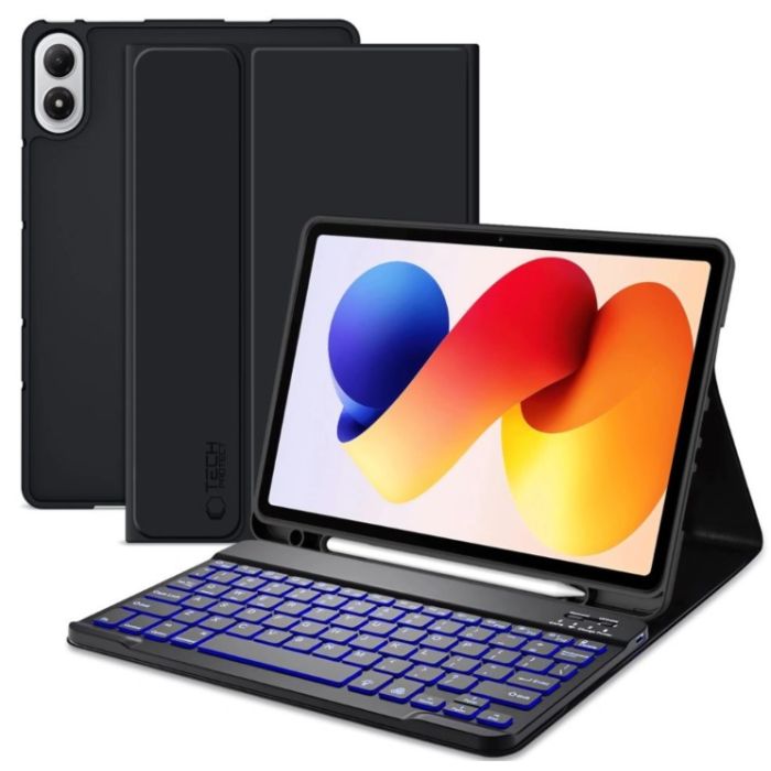 Obal Tech-Protect SC Pen Xiaomi Redmi Pad 2 Pro 12.1"/POCO Pad M1 s klávesnicou čierny