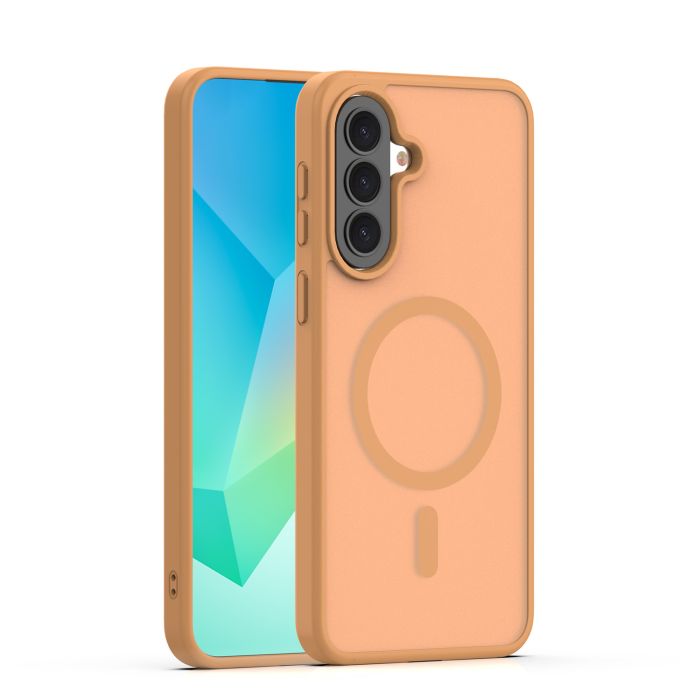 Obal Mag Matt MagSafe Samsung Galaxy A57 5G A576 hnedý