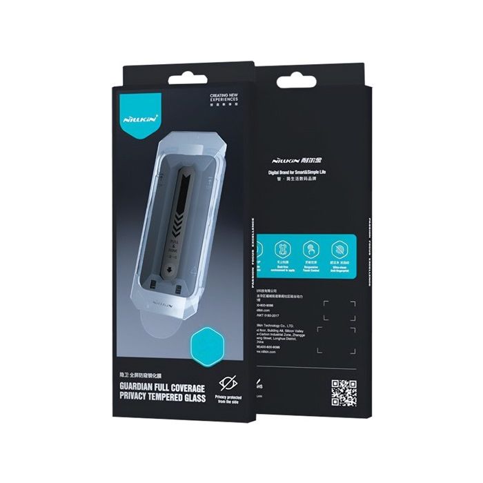 Ochranné sklo Nillkin Guardian 0.25mm 2.5D Samsung Galaxy S26+ 5G S946 čierne (s aplikátorom)