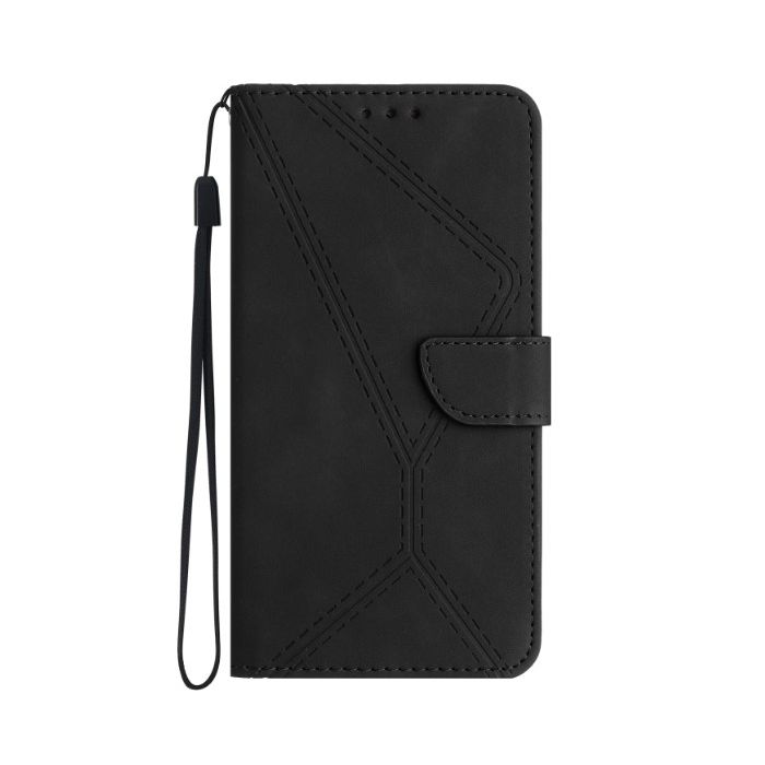 Obal Stitching Book Motorola Moto G72 čierny