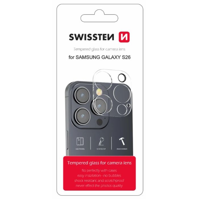 Ochranné sklo na fotoaparát SWISSTEN Samsung Galaxy S26 5G S941