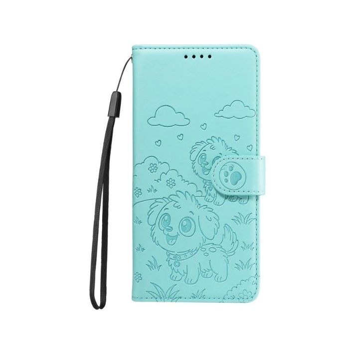 Obal Mezzo Book RFID Xiaomi Redmi 15C/POCO C85 pes zelený