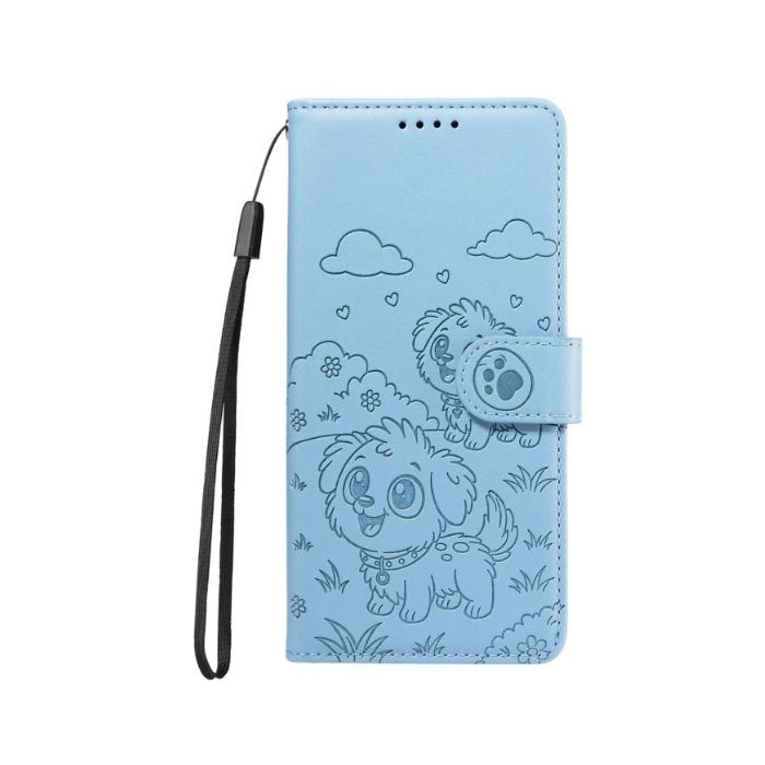 Obal Mezzo Book RFID Xiaomi Redmi 15C/POCO C85 pes modrý