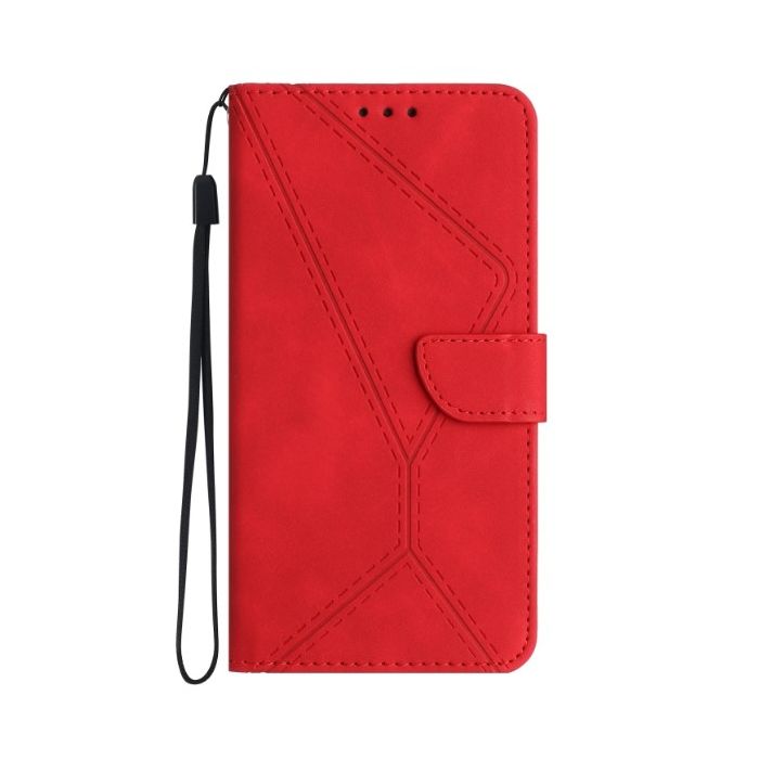 Obal Stitch Book Samsung Galaxy A14 4G A145/A14 5G A146 červený