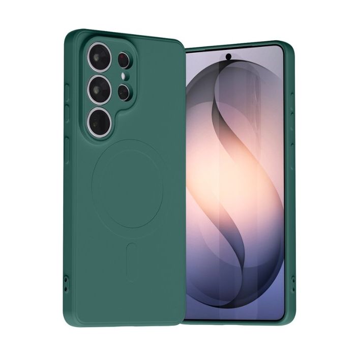 Obal Mercury SemiSilicone MagSafe Samsung Galaxy S26 Ultra 5G S948 zelený