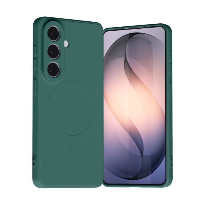 Obal Mercury SemiSilicone MagSafe Samsung Galaxy S26 5G S941 zelený