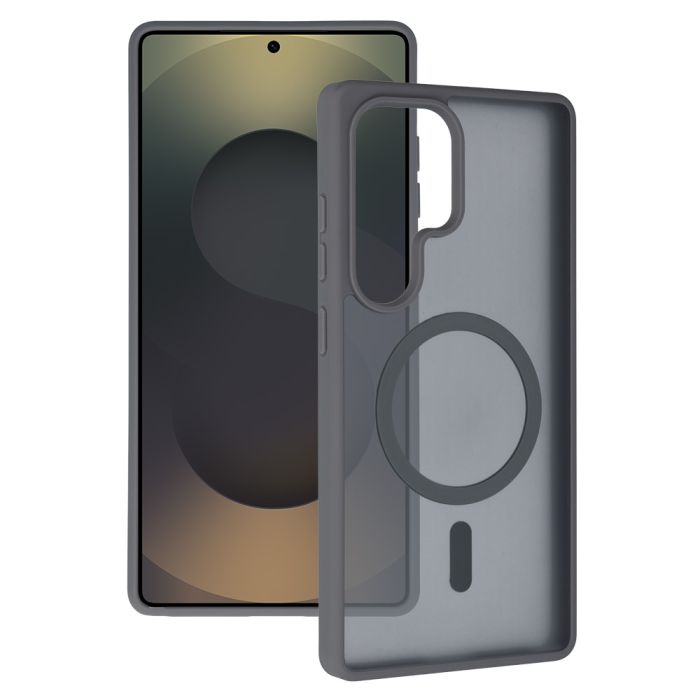 Obal Tel Protect Aura Matte MagSafe Samsung Galaxy S25 Ultra 5G S938 sivý