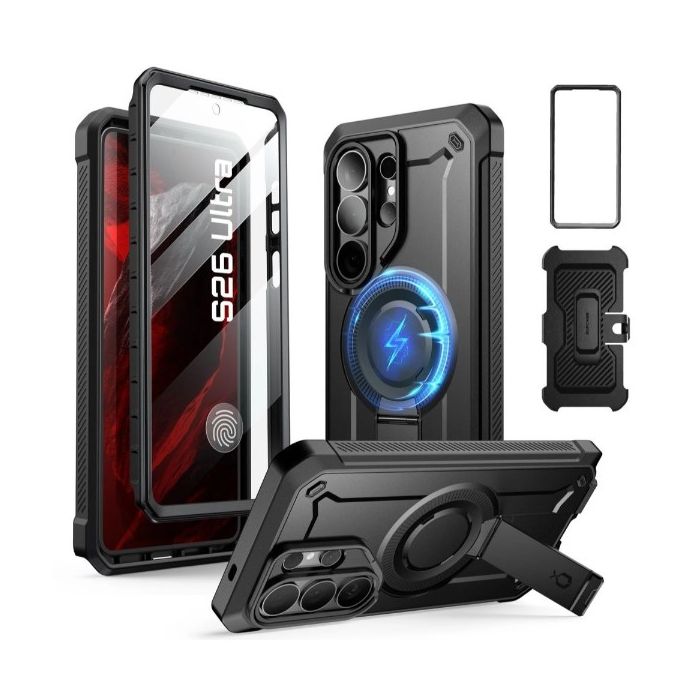 Obal Supcase Unicorn Beetle Pro Mag MagSafe Set Samsung Galaxy S26 Ultra 5G S948 čierny