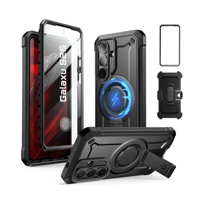 Obal Supcase Unicorn Beetle Pro Mag MagSafe Set Samsung Galaxy S26 5G S941 čierny