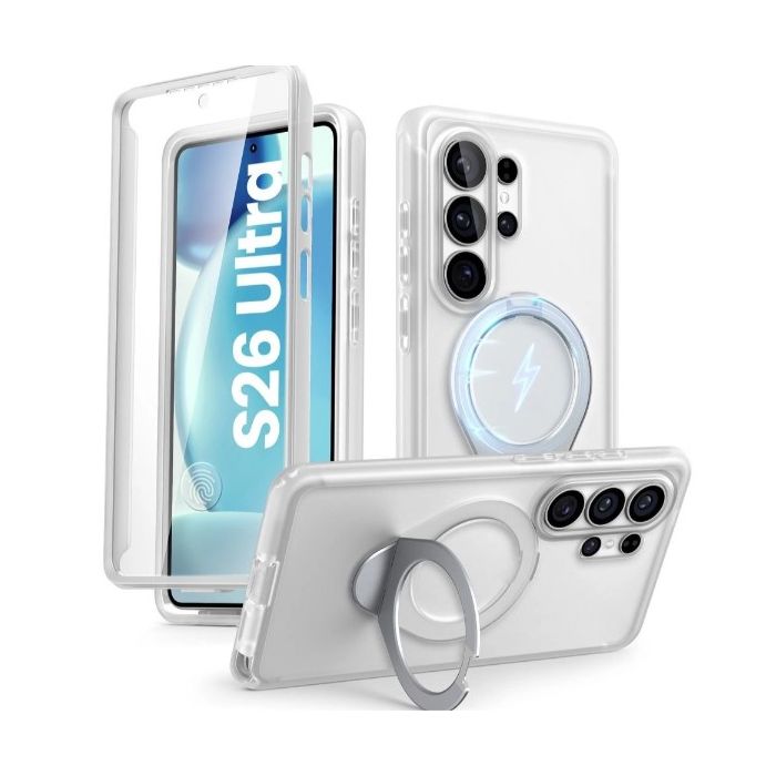 Obal Supcase Cosmo Mag MagSafe Samsung Galaxy S26 Ultra 5G S948 biely