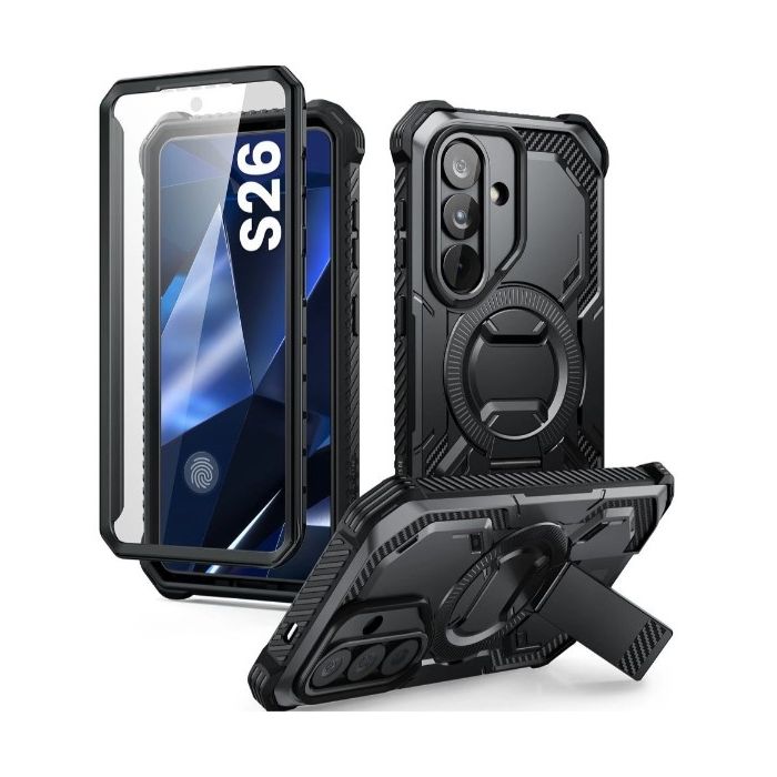 Obal Supcase ArmorBox Mag MagSafe Samsung Galaxy S26 5G S941 čierny