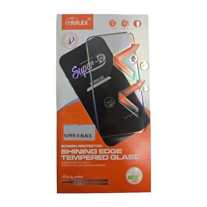 Ochranné sklo Mietubl 5D Apple iPhone 15 Pro čierne