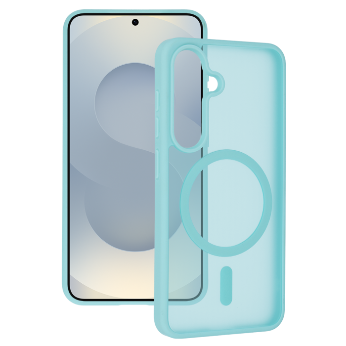 Obal Tel Protect Aura Matte MagSafe Samsung Galaxy S24 5G S921/S25 5G S931 zelený