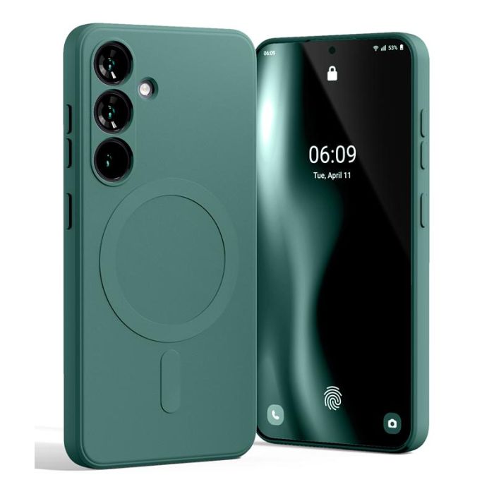 Mercury Semi-Silicon Magsafe TPU Samsung A57 A576 5G - zelený