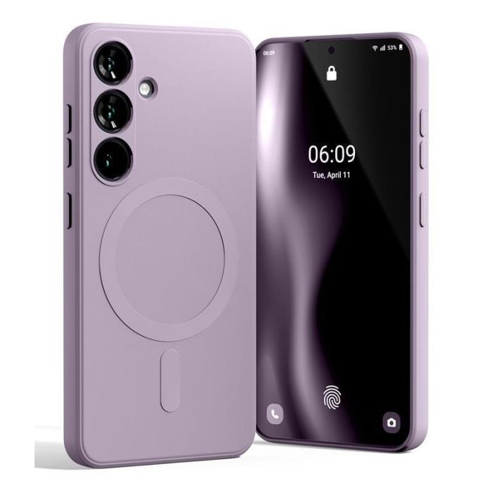 Mercury Semi-Silicon Magsafe TPU Samsung A57 A576 5G - fialový