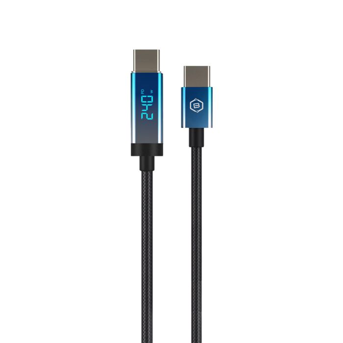 Blavec Velox Led displej 240W, USB-C/USB-C, 1.2m čierny