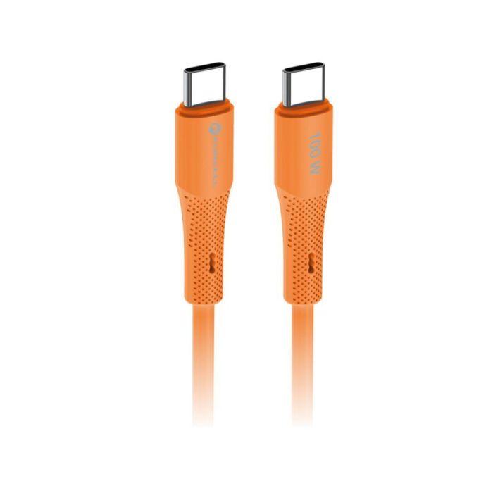 Forcell F-Energy C347 QC4.0 PD 5A 100W USB-C/USB-C oranžový