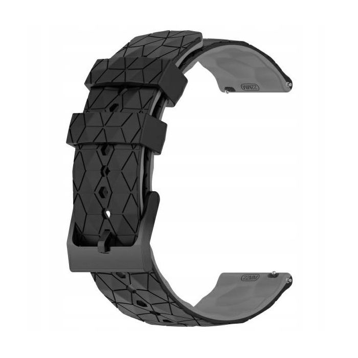 Remienok Beline Watch strap 20mm Cube black/black box