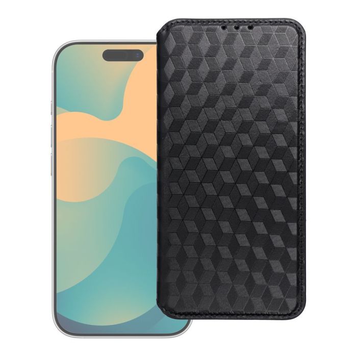 Obal Cubic Book Samsung Galaxy A37 5G A376 čierny