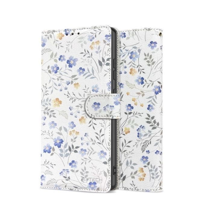 Obal Tech-Protect Wallet Samsung Galaxy A57 5G A576 jarné kvety