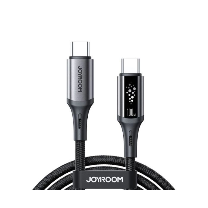 Joyroom S-A60 StarTalk 100W, USB-C/USB-C, 1.2m, čierny