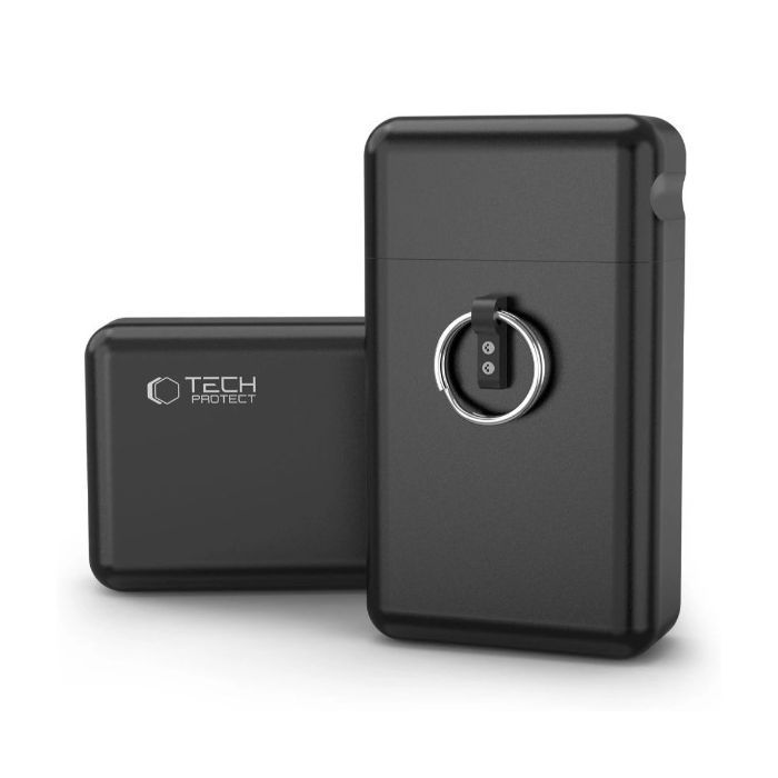 Tech-Protect KLR200 Metal Car Key, obal na blokovanie signálu RFID (Faradayova klietka), čierny
