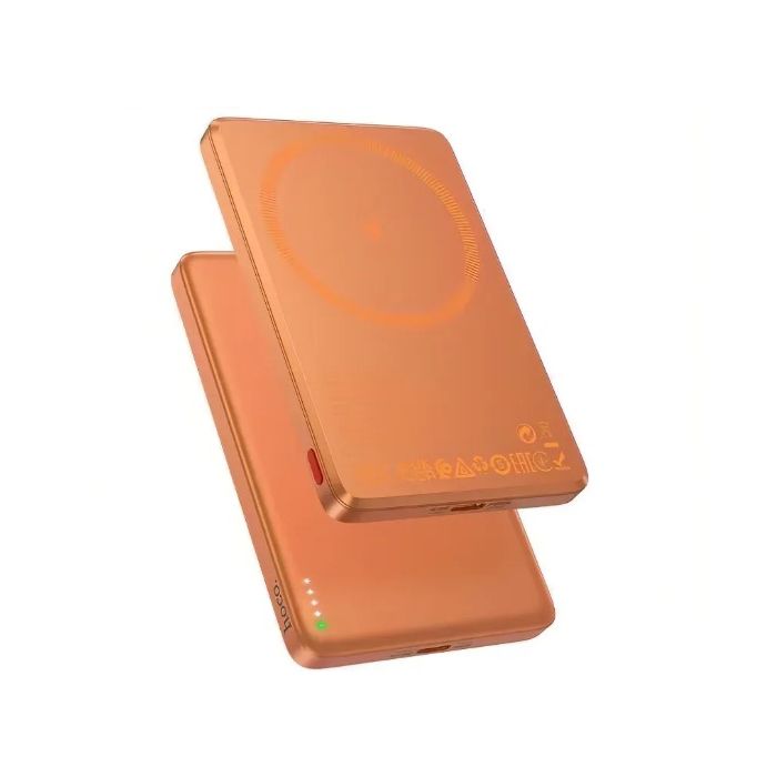 Hoco Q26 MagSafe 5000 mAh QC PD 2A 20W oranžová