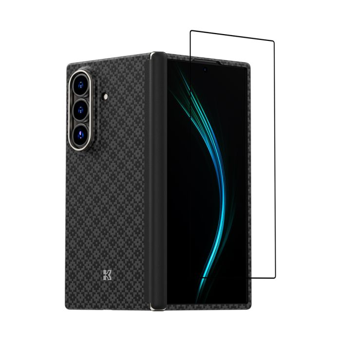 Obal Benks Combo Armor Grid Axis Kevlar Samsung Galaxy Z Fold7 5G F966 čierny