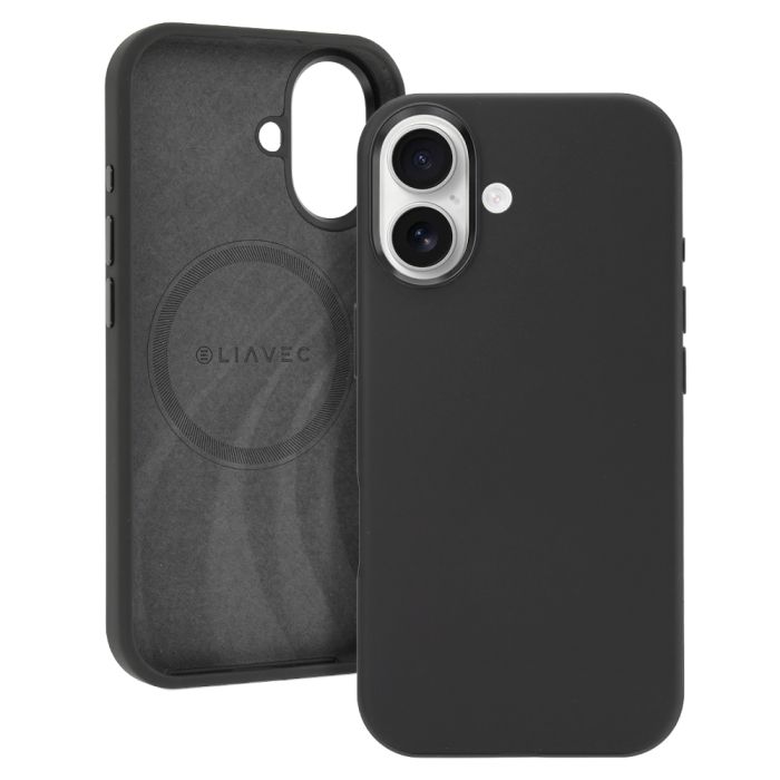 Obal Liavec Silky MagSafe Apple iPhone 17 čierny