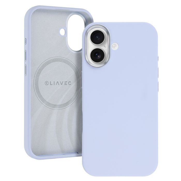 Obal Liavec Silky MagSafe Apple iPhone 17 modrý