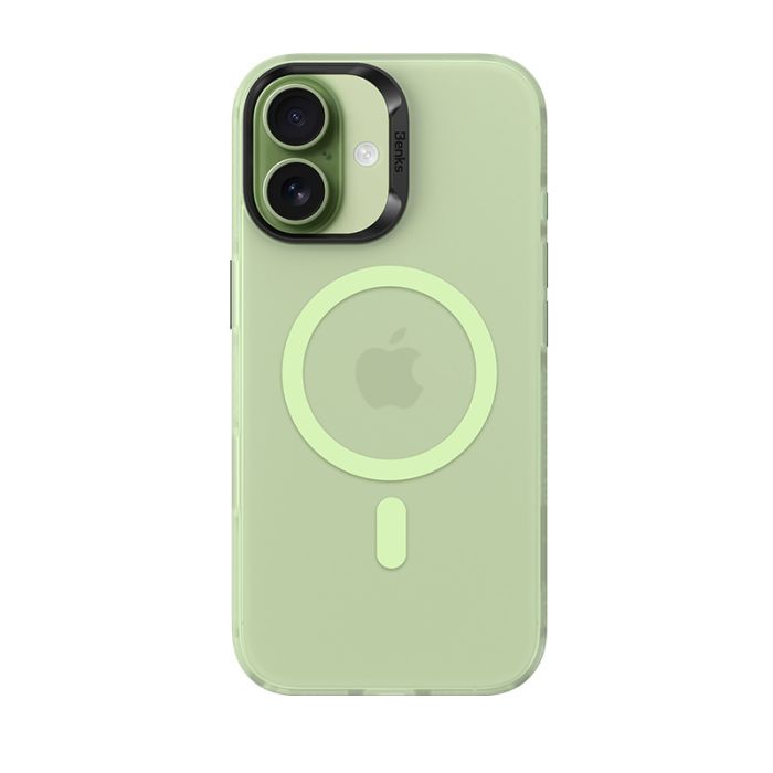 Obal Benks Lucid Armor Magnetic Apple iPhone 17 zelený (gombík na kameru)