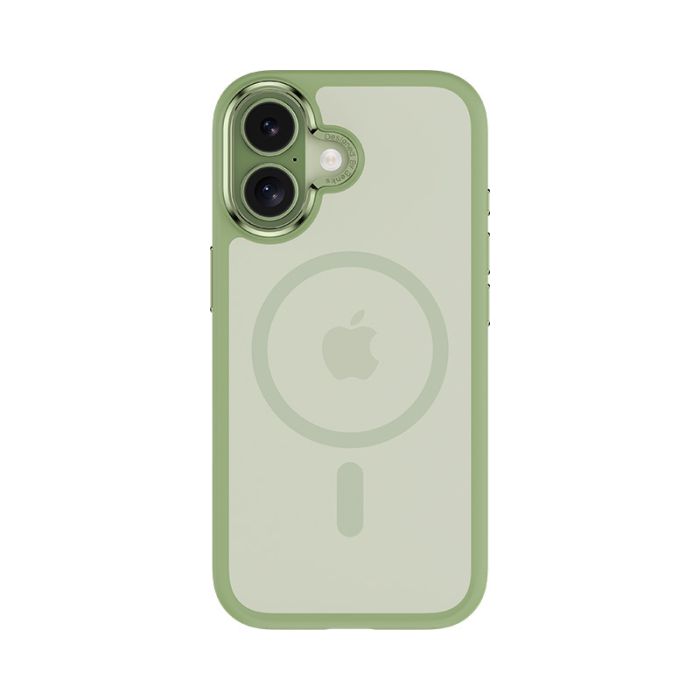 Obal Benks Magnetic Mist Metal Frame Apple iPhone 17 zelený (gombík na kameru)
