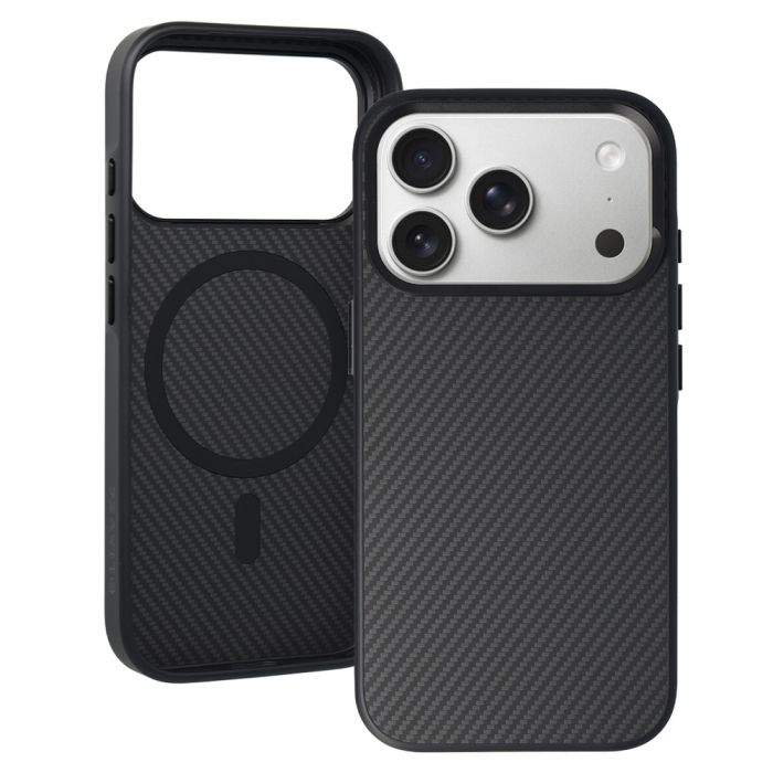 Obal Liavec Carbon Core MagSafe Apple iPhone 17 Pro Max čierny