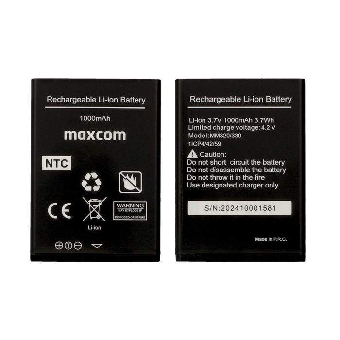 Originálna Batéria Maxcom MM320/MM330 1000 mAh
