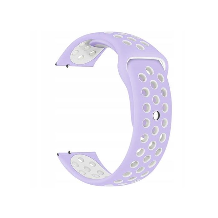 Remienok Beline Strap Watch 20mm Sport Silicone Purple/White Box