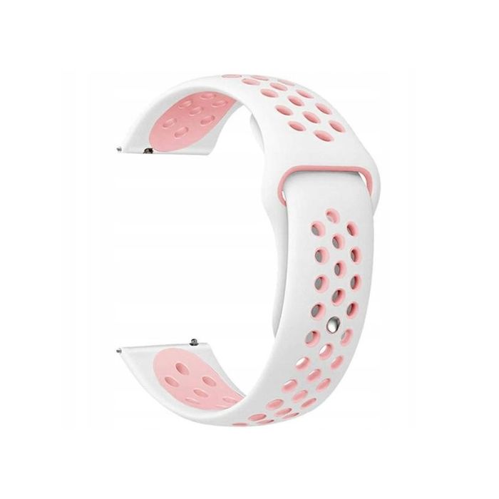 Remienok Beline Watch Strap 20mm Sport Siliconewhite/pink white/pink box
