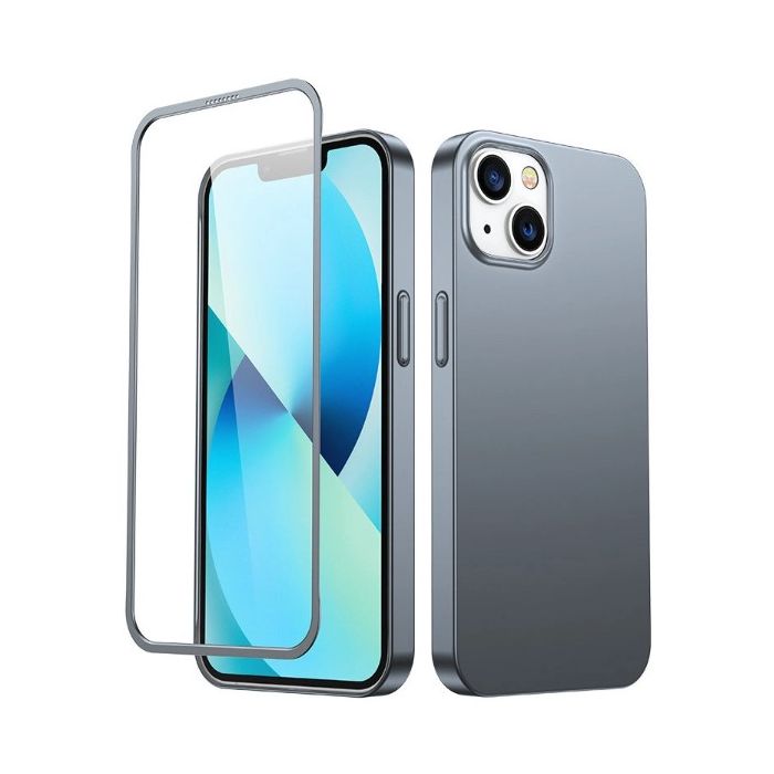 Obal + Sklo Joyroom Ultrathin 360 Set Apple iPhone 13 sivá