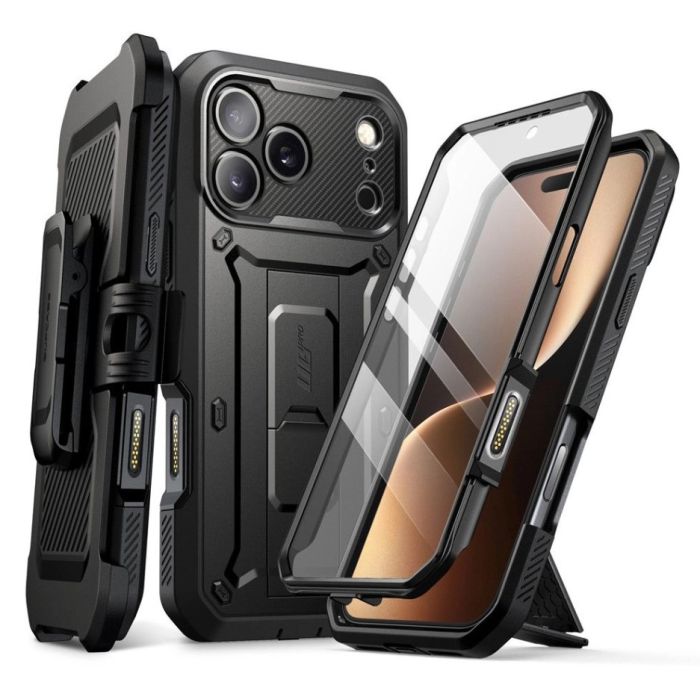 Obal Supcase UB Pro Apple iPhone 17 Pro Max čierny