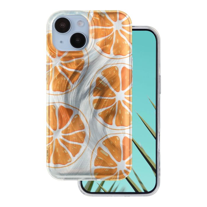 Ultra Trendy Summer case for iPhone 13 6,1 orange