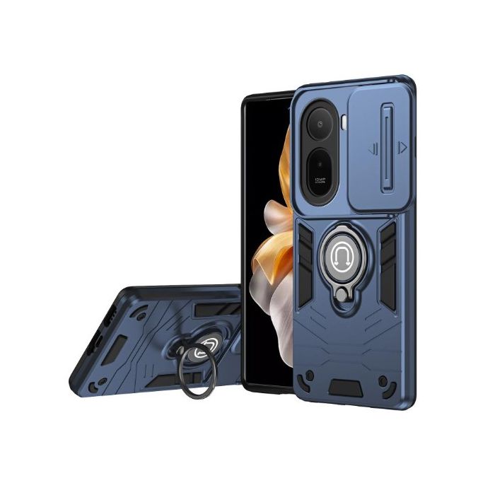 Obal Camshield Ring TPU/TPC Xiaomi Redmi A7 Pro modrý