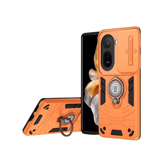 Obal Camshield Ring TPU/TPC Xiaomi Redmi A7 Pro oranžový