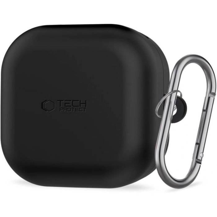 Obal Tech-Protect Silicone Hook Samsung Galaxy Buds 4/4 Pro čierny