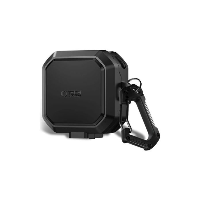 Obal Tech-Protect Carbonox MagSafe Samsung Galaxy Buds 4/4 Pro čierny
