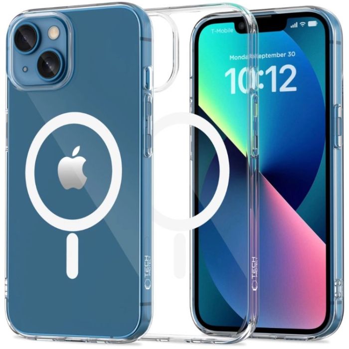 Obal Tech-Protect Flexair MagSafe Apple iPhone 13 Mini transparentný
