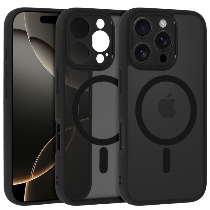 Obal Full Matte Mag Cover MagSafe Samsung Galaxy A26 5G A266 čierny
