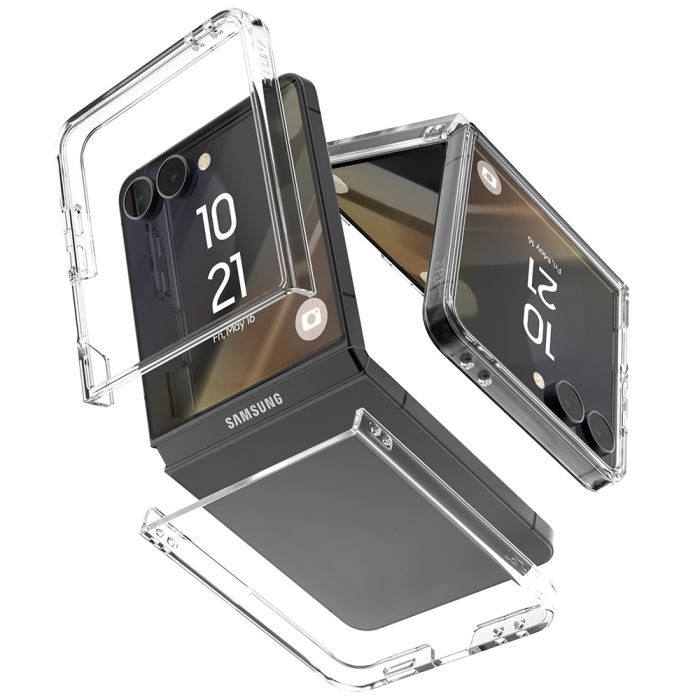 Mercury Hard TPC Samsung Galaxy Z Flip 8 F776 - transparentný