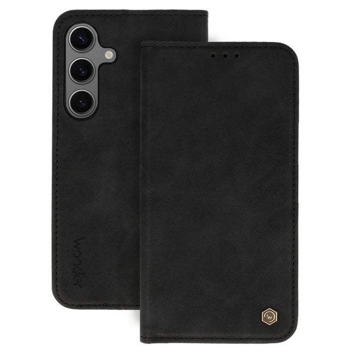 Obal Wonder Smart Book Samsung Galaxy A55 5G A556 čierny
